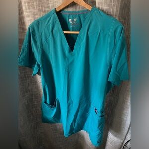 Smitten Scrub Top